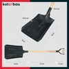 KOTARBAU® Kohleschaufel mit Holzstiel DY-Griff 1180x290 mm Produktbild-Vorschau 3