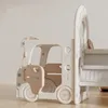 360Home Indoor-Kinderautorutsche möbel Rutsche mit Schaukel Produktbild-Vorschau 3