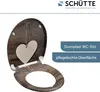 SCHÜTTE WC Sitz WOOD HEART, Duroplast Toilettendeckel mit Produktbild-Vorschau 3