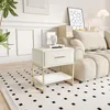 Set van 2 nachtkastjes, meerkleurige LED-verlichting, lade, Productafbeelding-voorbeeld 10