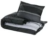 vidaXL Set di biancheria da letto bianca e nera 155x220 cm Anteprima dell’immagine prodotto 7