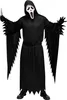 Scream Ghostface Halloween Kostüm LED Maske M-L Größe: M-L Produktbild-Vorschau 2