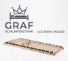 LEO BASIC Lattenrost 26 Leisten mit 8 Schieber 90x200 cm Produktbild-Vorschau 7