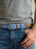 Elastischer Flechtgürtel in Sky Blue – Stufenloser Produktbild-Vorschau 10