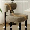 Lot de 2 chaises de salle à manger COLAMY en bois massif, Voir les images du produit 8