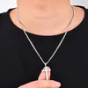 Herren Kreuz Kette Edelstahl Anhänger Silber/Schwarz/Gold Produktbild-Vorschau 4