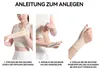 Daumensattelgelenk Bandagen 2 Stück M beige – Elastische Produktbild-Vorschau 7