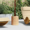 vidaXL Sonnenschirmständer 28.05 kg Natur Massivholz Produktbild-Vorschau 1
