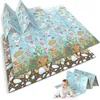 Vzdelávacia skladacia penová podložka 200 x 180 x 1 cm Náhľad obrázku produktu 11