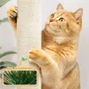 Yaheetech Rattan Kratzbaum Kletterbaum 91cm stabiler Produktbild-Vorschau 6