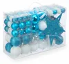 Set da 101 palline natalizie Relaxdays, in plastica, Anteprima dell’immagine prodotto 7