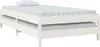 vidaXL Stapelbett Weiß 100x200 cm Massivholz Kiefer Produktbild-Vorschau 5
