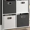 Vicco Faltbox 30x30 , 30 x 30 cm 4er Set, Anthrazit Produktbild-Vorschau 5