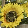 Sonnenblumen im Topf - Kunstblumen - Dekoblumen - H: 31cm - gelb Produktbild-Vorschau