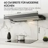 Heinner HTCH-MD400GBK Einbau-Dunstabzugshaube 60 cm, 400 Produktbild-Vorschau 5