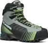 Ribelle Lite HD Wmn Mountain Elite Schuhe von Scarpa; graue und grüne Bergschuhe für Damen mit Schnürung. Produktbild-Vorschau