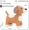 Crochetts Mini Hunde-Kuscheltier aus Baumwolle 4054 Produktbild-Vorschau 7