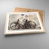 Gerahmtes Poster - Rahmen in heller Eiche - Graffiti modern Produktbild-Vorschau 3