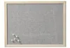 ZELLER PRESENT Pinboard Leinen/Kiefer 30x40cm Produktbild-Vorschau 1