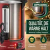 TRESKO® kocioł do grzanego wina czerwony 6,8 l / 1500 W ze Podgląd zdjęcia produktu 5