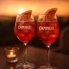 Campari Weingläser – 2er Set | Original Campari Aperitivo Produktbild-Vorschau 3