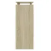 vidaXL Stolik konsola dąb sonoma 80x30x80 cm materiał Podgląd zdjęcia produktu 4