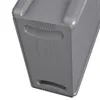 Rubbermaid Abfallbehälter Slim Jim mit Lüftungskanälen grau Produktbild-Vorschau 4