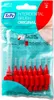 TePe Interdentalbürsten - 8 Stück, 0,5 mm Roter Griff - Für Produktbild-Vorschau 6
