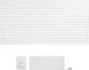 SucceBuy Revêtement de mur à lamelles, 2,4 x 1,2 m, PVC, Voir les images du produit 1