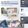 Wandregal Karo Schweberegal aus Holz Natur/Weiß Produktbild-Vorschau 3