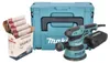 Makita BO 5041 J Levigatrice rotorbitale 300 W 125 mm + Set Anteprima dell’immagine prodotto 2
