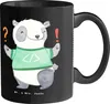 Mr. & Mrs. Panda Tasse Programmierer Herz - Schwarz - Produktbild-Vorschau 1