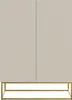 Selsey VELDIO - Highboard 2-türig, Graubeige Taupe mit Produktbild-Vorschau 3