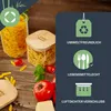 bambuswald© 700ml Vorratsglas | Aufbewahrungsglas mit Produktbild-Vorschau 3