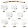Łóżko dziecięce Leo z barierką i stelażem | 160x80 cm | Podgląd zdjęcia produktu 14
