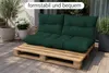 Amilian Palettenkissen Set 3-tlg. 120x60 cm + 2x 40x60 cm Produktbild-Vorschau 5