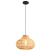 Suspension en rotin, abat-jour en rotin naturel, structure Voir les images du produit 3