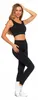 Dames sportlegging, aansluitend model, geribbeld, hoge Productafbeelding-voorbeeld 6
