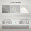 EMKE Miroir de salle de bain rond LED avec éclairage ф60cm Voir les images du produit 3