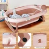 2 in 1 Faltbare Babybadewanne mit Ständer,Ergonomisches Produktbild-Vorschau 7