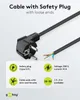 Goobay 93976, hoekige beschermingscontactkabel voor Productafbeelding-voorbeeld 2