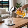 Arendo Glaskaraffe mit Deckel, 1,2 L, Wasserkaraffe, Produktbild-Vorschau 6