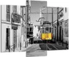 Bild auf Leinwand - Leinwandbild - 3 Teile - Straßenbahn Produktbild-Vorschau 1