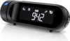 A black digital alarm clock with a projection feature is shown against a white background. Náhľad obrázku produktu