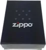 A black Zippo branded box with a pattern of dots and the Zippo logo. Produktbild-Vorschau