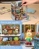 Puzzle 3D, Mini Domek DIY, Niebieski Kwiat Anny, Cutebee, Podgląd zdjęcia produktu 6
