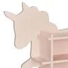 Relaxdays Kinderregal Einhorn, 2 offene Fächer, Bücherregal Produktbild-Vorschau 7