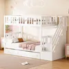 Letto a castello Flieks 90x200cm con 2 cassetti, letto a Anteprima dell’immagine prodotto 2