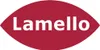 The Lamello logo is displayed prominently on a red oval shape. Voir les images du produit