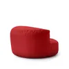 A red bean bag chair shown from the back against a white background. Produktbild-Vorschau